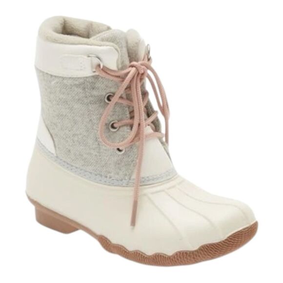 Nordstrom Other - NORDSTROM Kids Brooklyn Water-resistant Winter Boot In Ivory Size 13